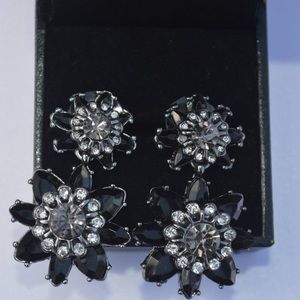 New! Macys Crystal Drop Earrings.